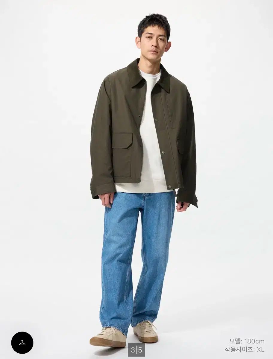 ショートブルゾン オリーブ