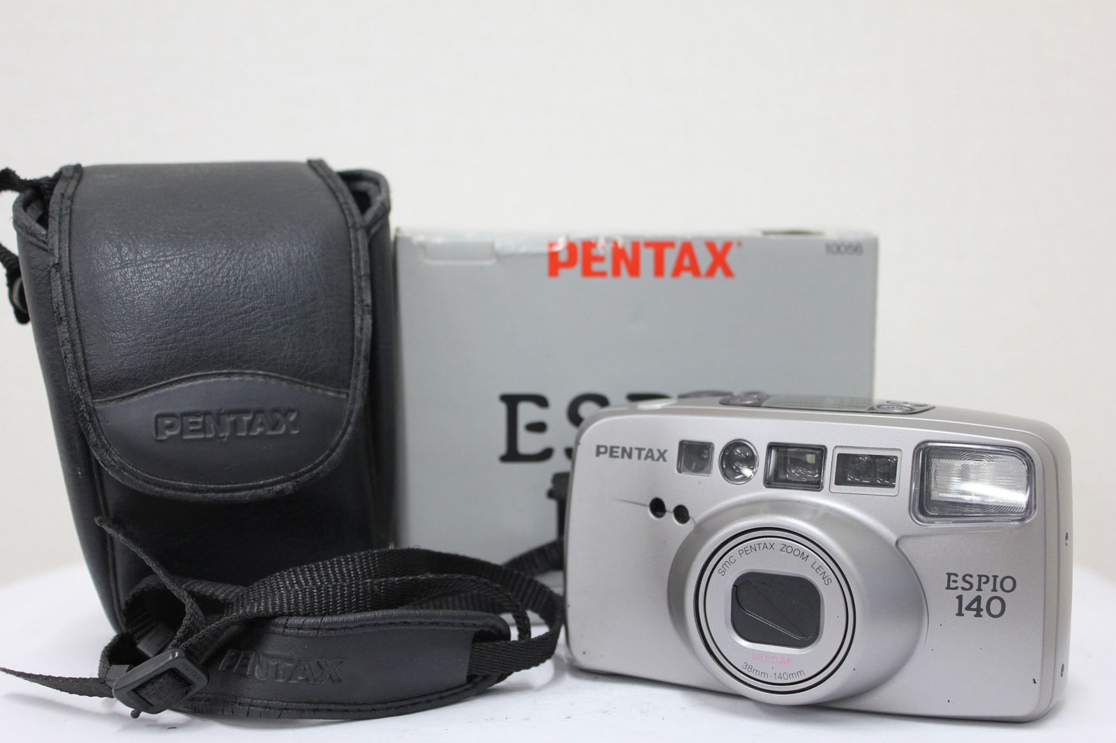 訳あり品 元 き ペンタックス Pentax 140M 38-140mm ケース付き コンパクトカメラ e3382