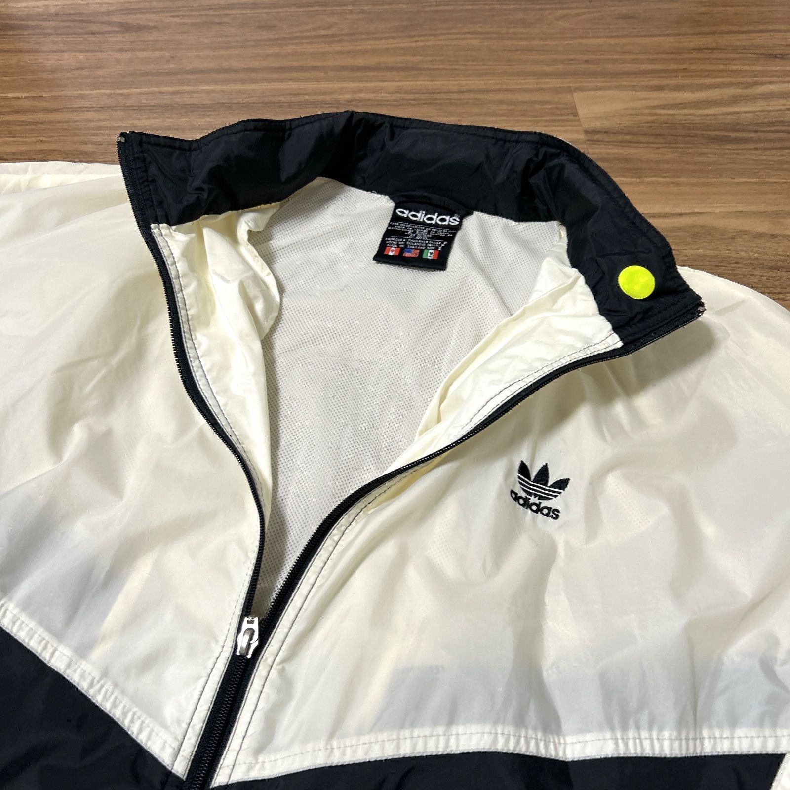 adidas アディダス 90s メンズ ナイロンジャケット S (M～L相当 