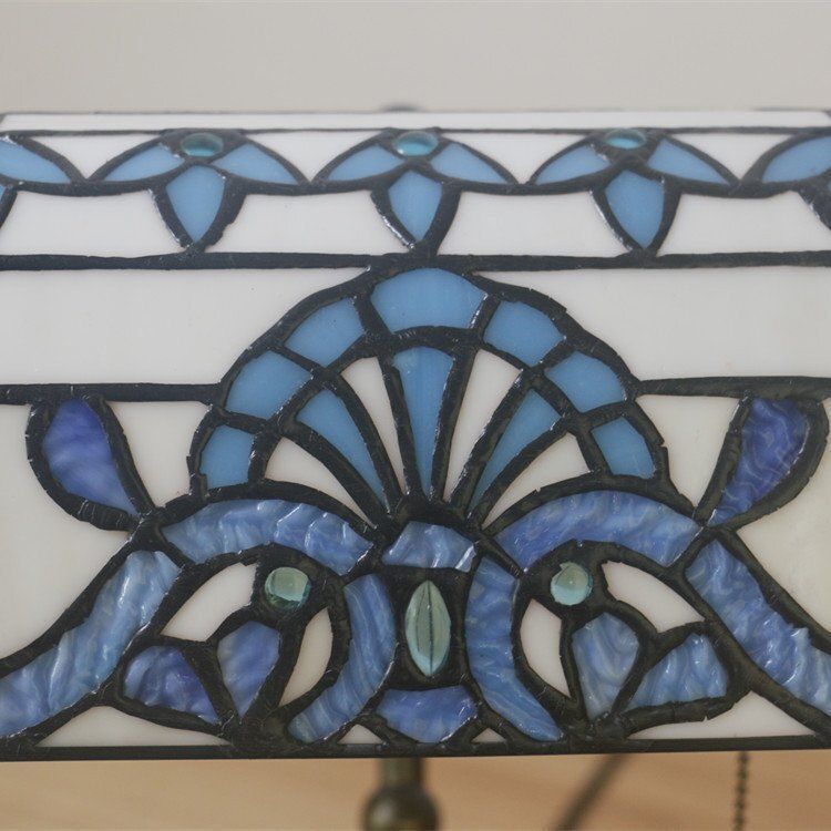 ステンドランプ 花柄 照明ステンドグラス アンティーク レトロな雰囲気 ティファニー テーブルスタンド 室内装飾 NEXPOTALLINN_EU