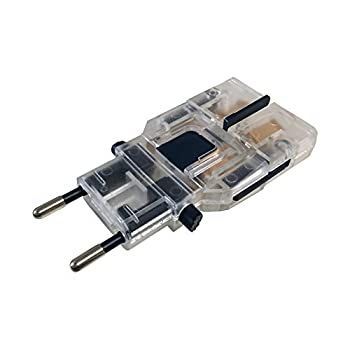 カシムラ 海外用変換プラグ ケース付き サスケ クリアー NTI-26