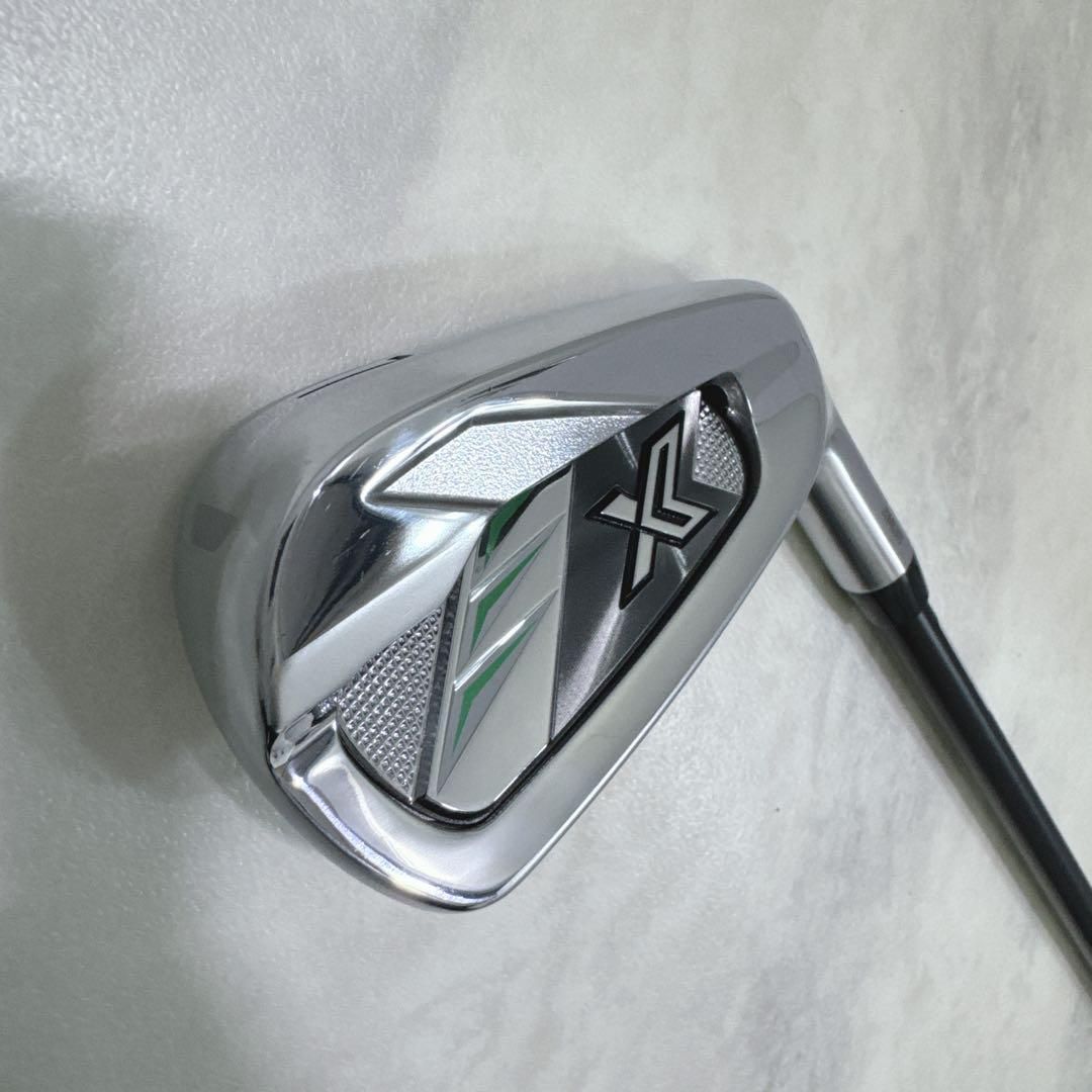 美品 ゼクシオ X eks 2022モデル 7番単品アイアン カーボンSR 右 美品