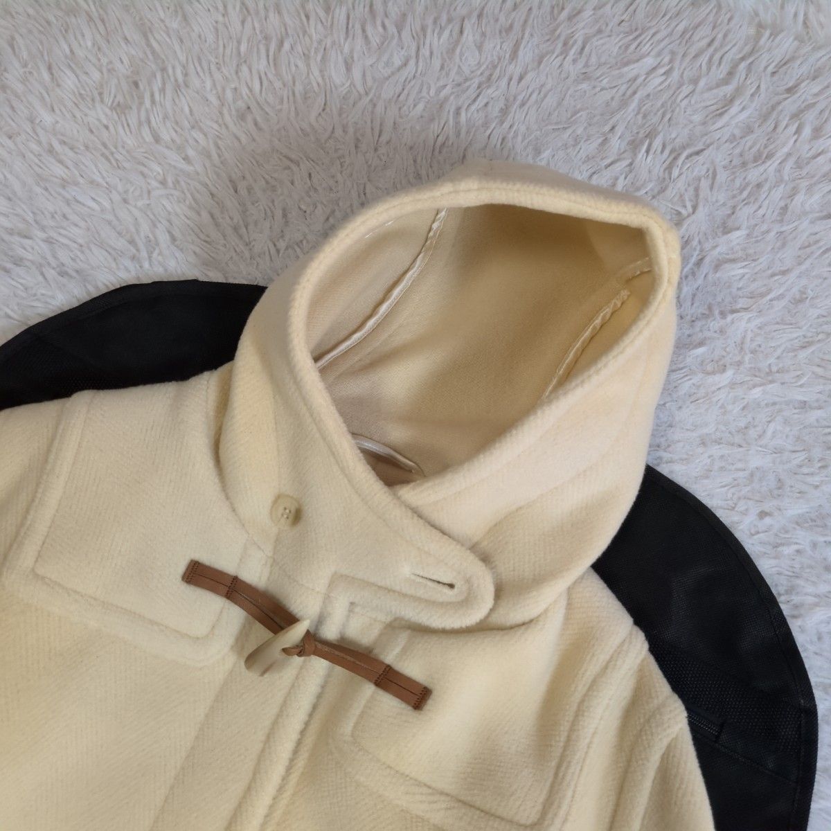 人気 ️ OLD ENGLAND イングランド 英国製 ダッフルコート フード フーディ イギリス ウール サイズ8