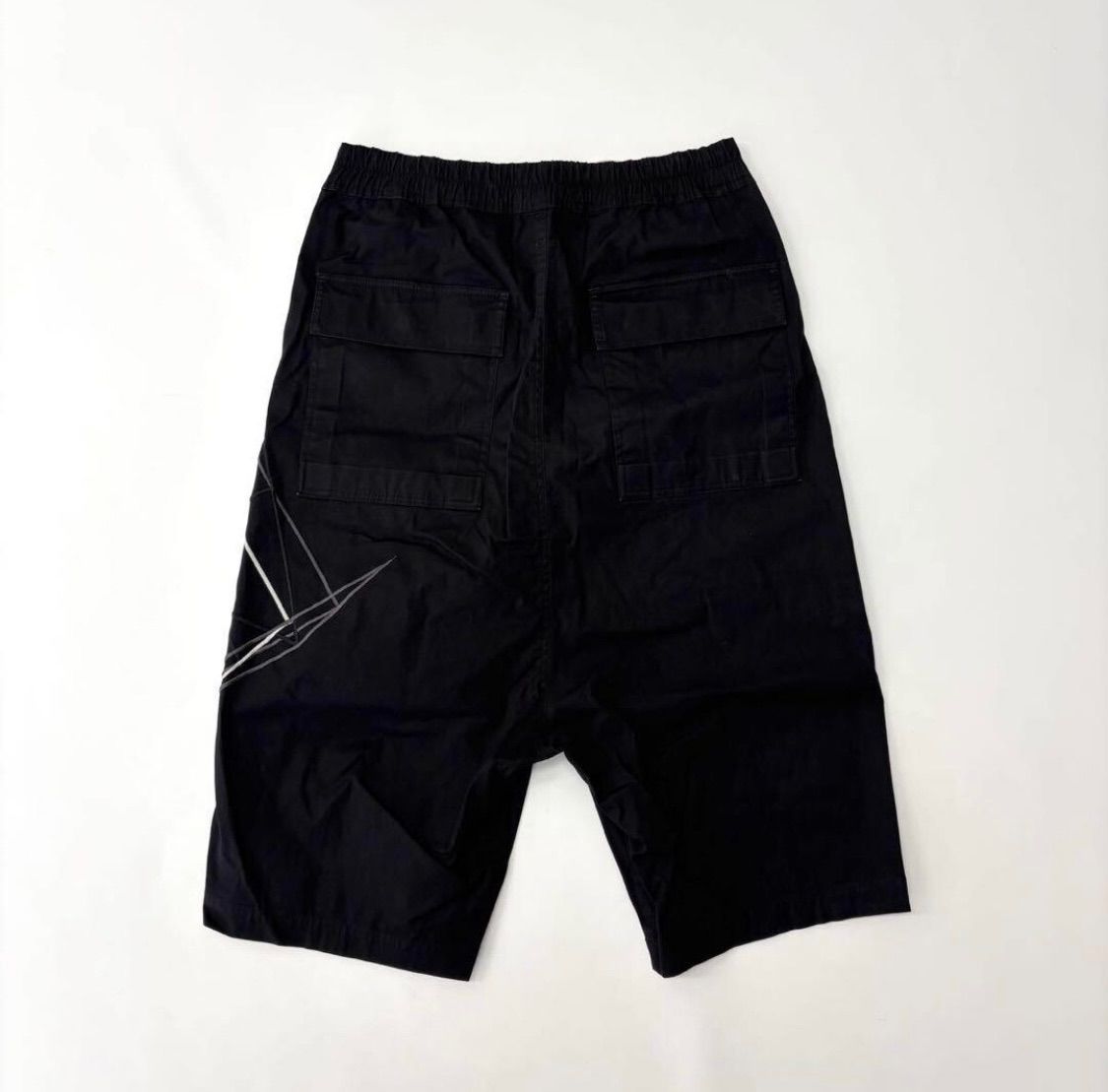 19 ss 2019 Rick Owens リックオウエンス KARLOOF SHORTS サルエル ショーツ イージー パンツ 刺繍 サイズ 46 709-0200