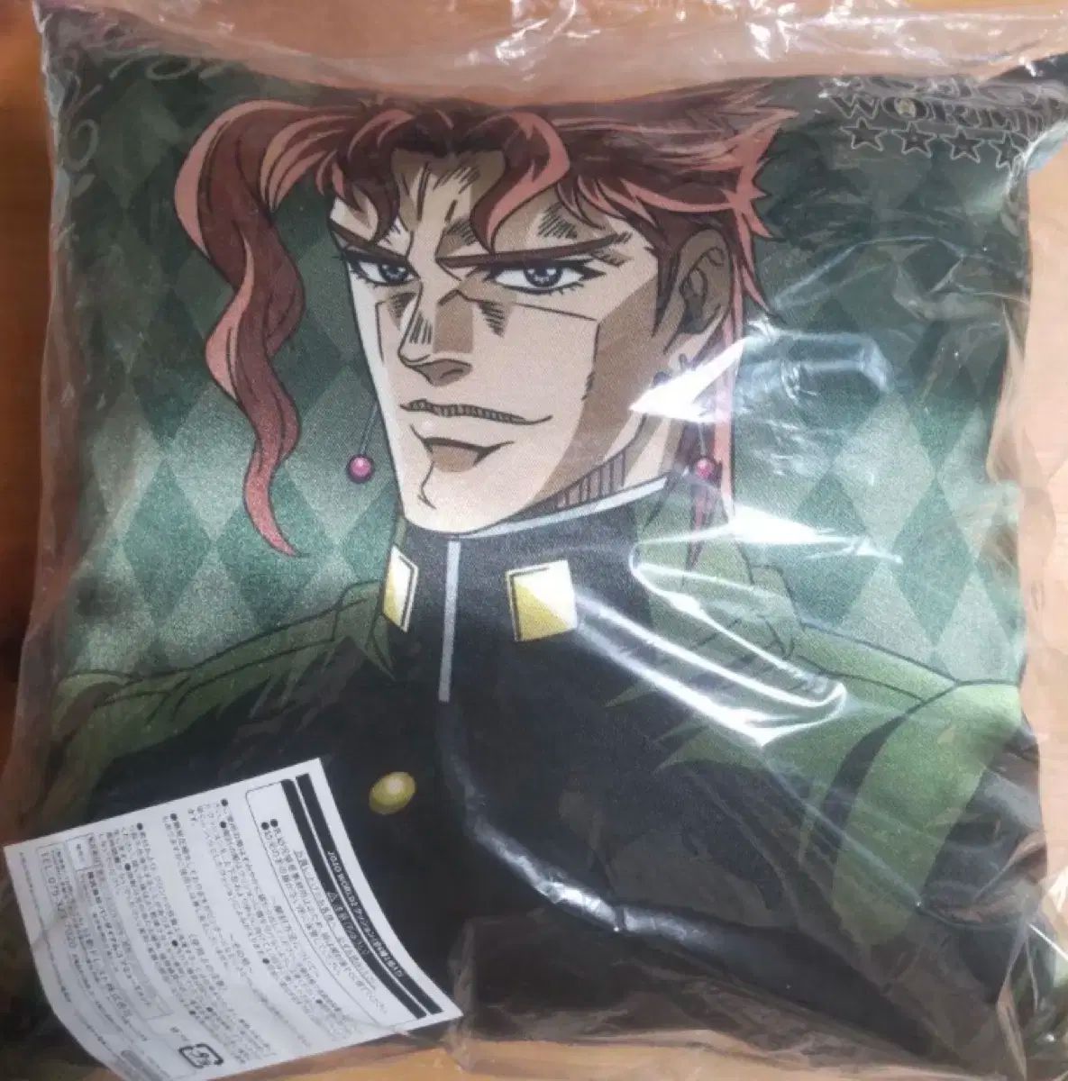 ジョジョWORLD ジョジョ 3部 空条 承太郎 花京院 リバーシブル クッション