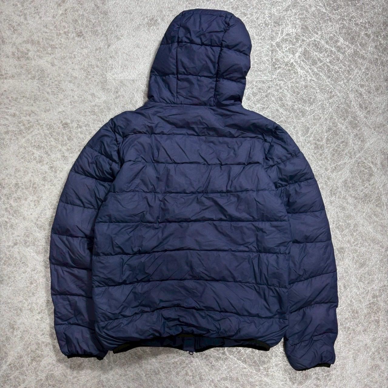 ASPESI アスペジ フード付き ダウンジャケット ネイビー L 軽量モデル