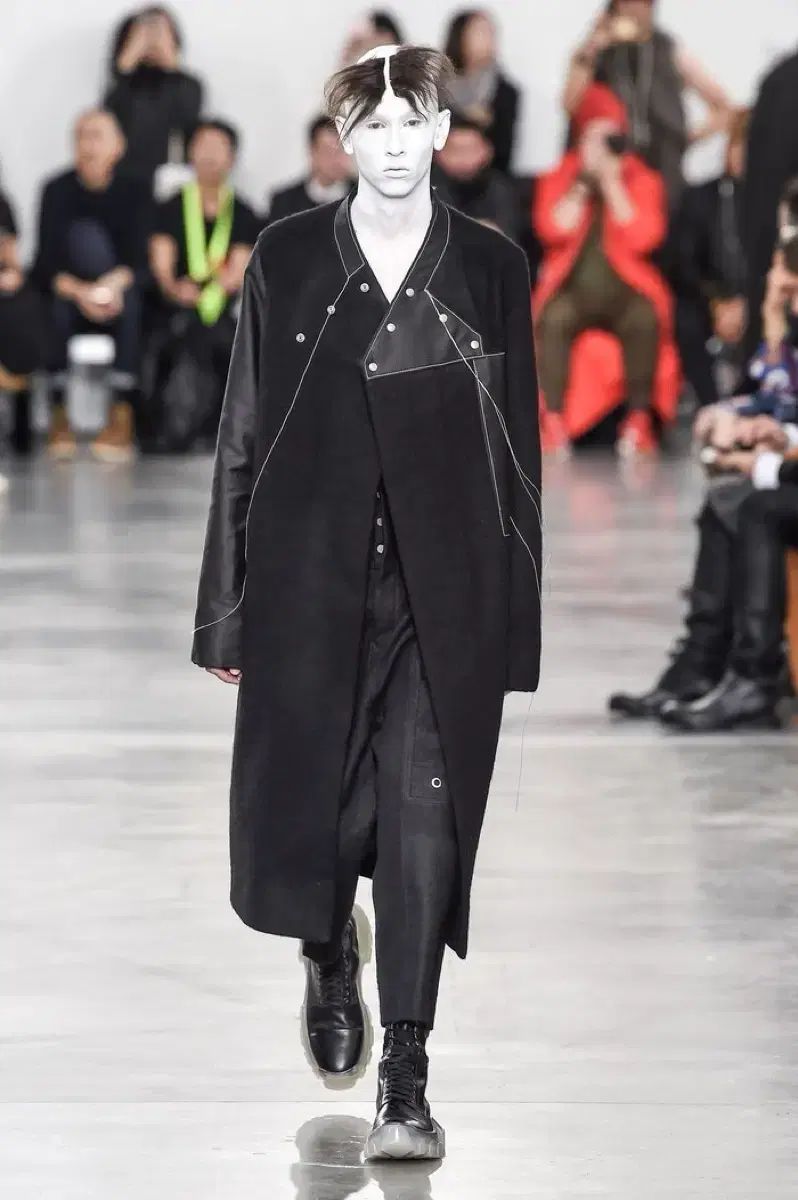 リックオウエンス SISYPHUS 런웨이 起毛 着物 コート 48