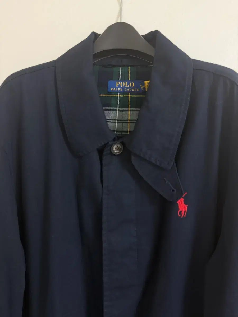 ポロラルフローレン コットン シングル トレンチコート