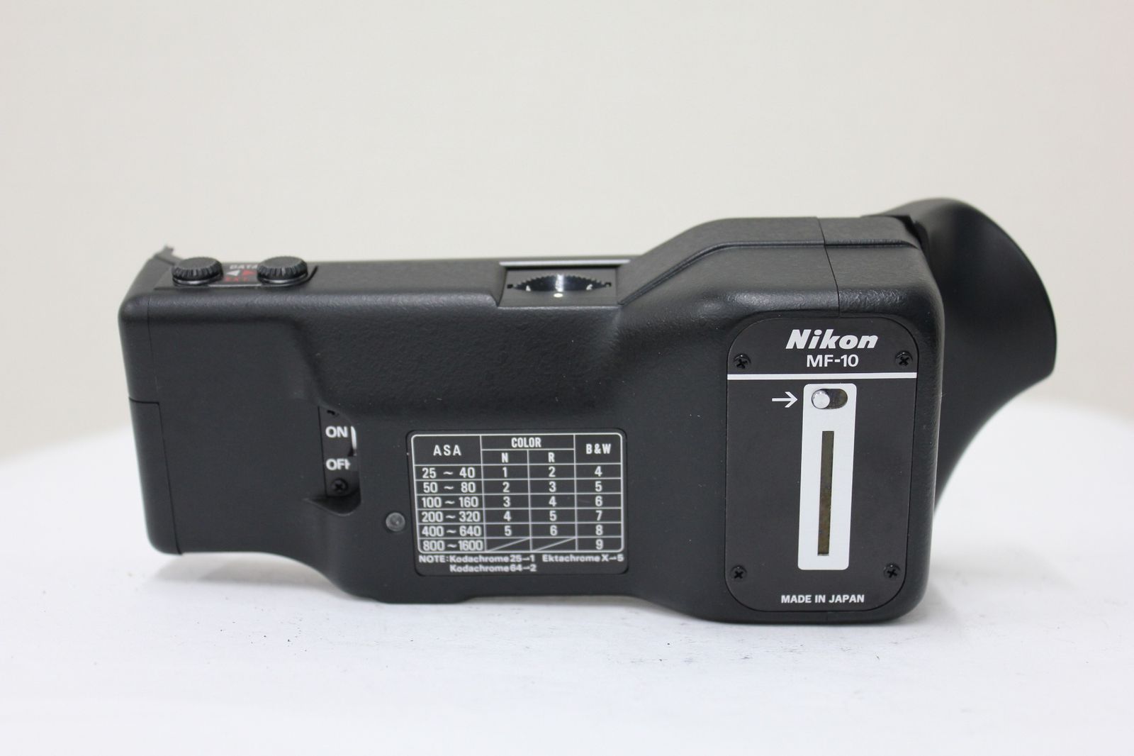 超 ニコン Nikon MF 10 データバック e 3395