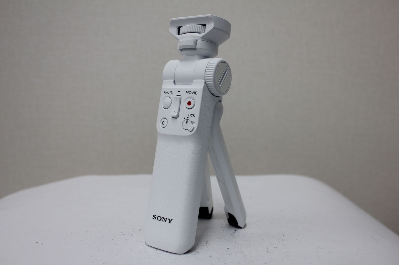 返品保証 ソニー Sony ワイヤレスリモートコマンダー機能付き シューティンググリップ GP-VPT2BT W ホワイト e3396