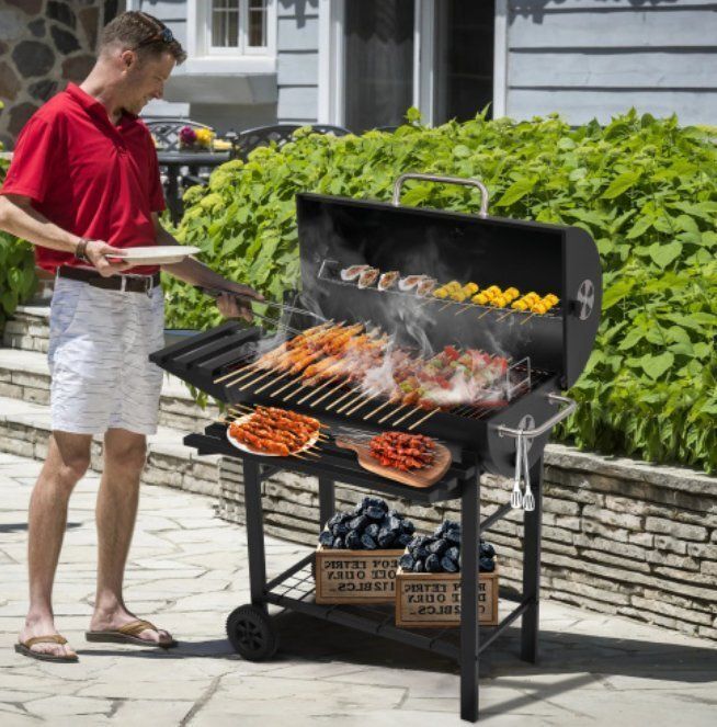 BBQコンロ バレル式