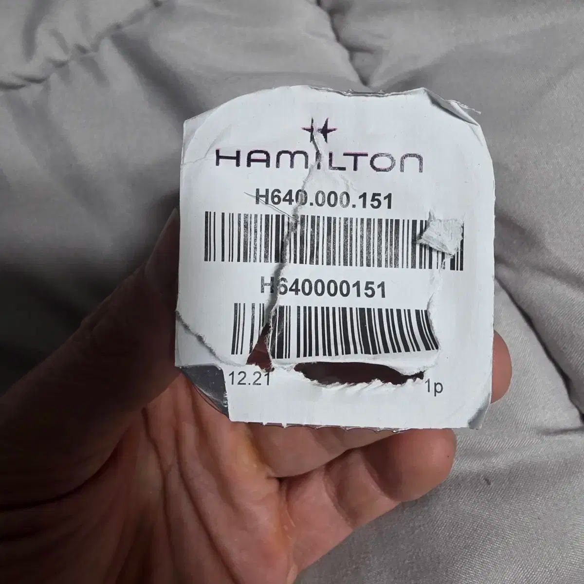 ハミルトン マーフィー 38 ディバックル