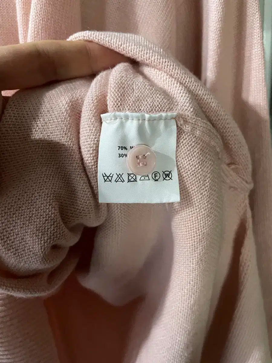 5☆大好評！ ラオン カシミア ボックスカーディガン ウユ ピンク 13 - 12 女性らしい