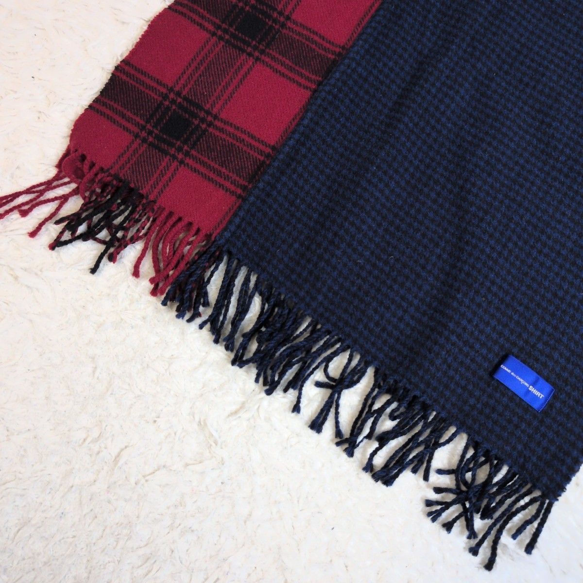 希少✨ コムデギャルソン COMME de GARCONS 切り替えチェック柄