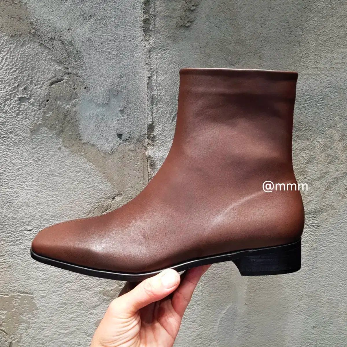 チェルシーブーツ ブラウン