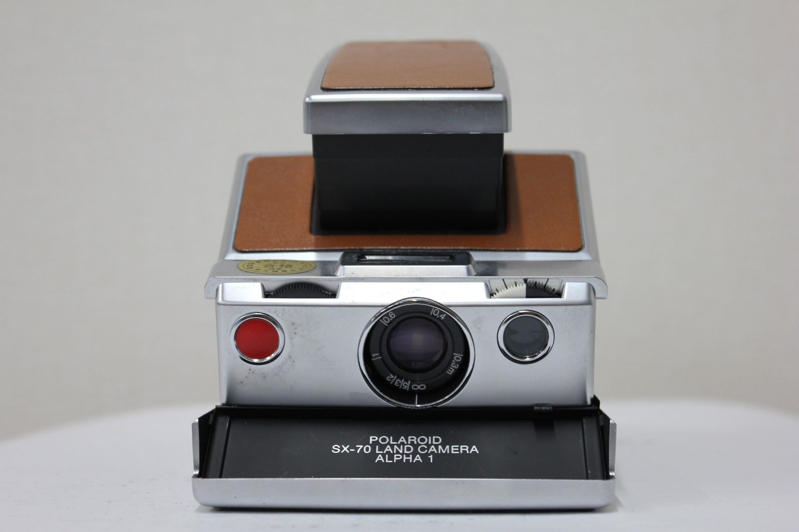 返品保証 ポラロイド Polaroid SX-70 Alpha1 ブラウン ポラロイドカメラ e3407