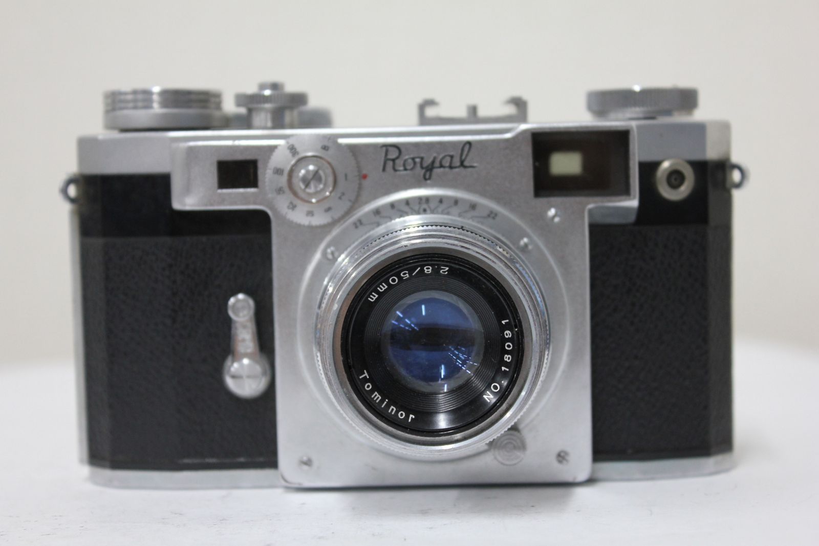 品 Royal Tominor 50 mm F 2 8 レンジファインダー カメラ e 3409