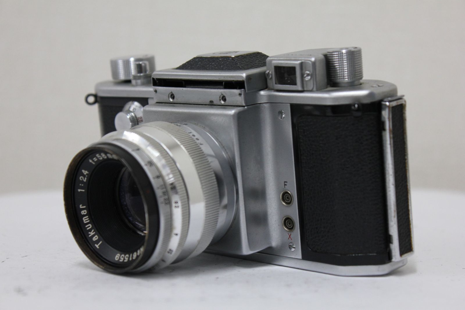 品 ペンタックス Pentax Takumar 58mm F2.4 プリセット絞り ボディ レンズセット e3410