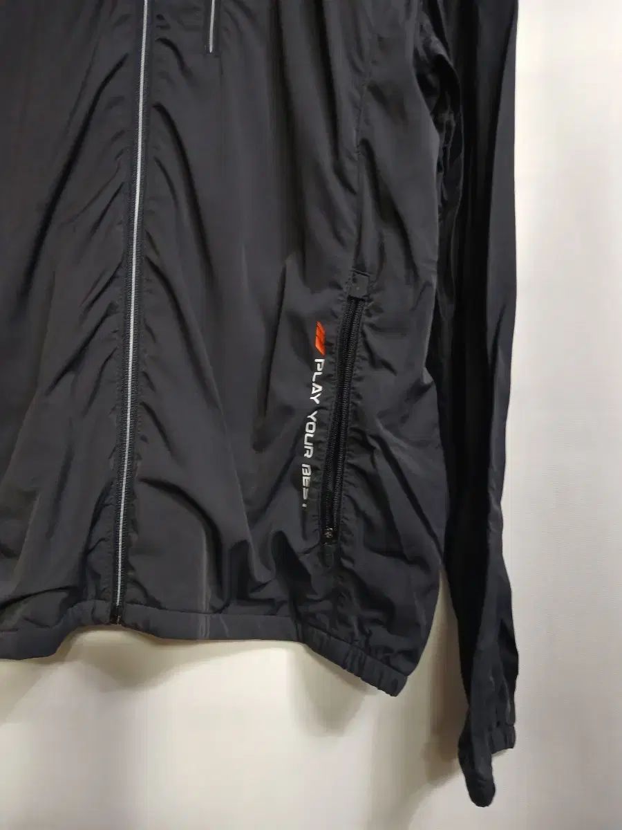 Ping ブラック ウィンドブレーカー ジャケット