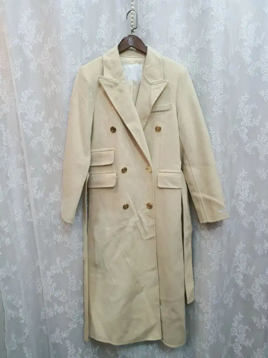 ジュローグ ハンドメイド ロング コート レモン