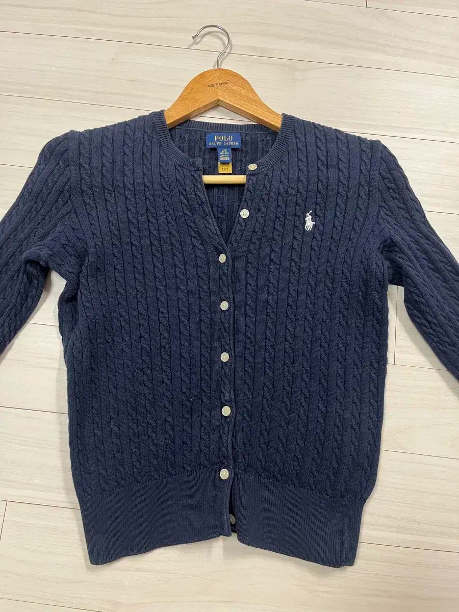 カーディガン ネイビー