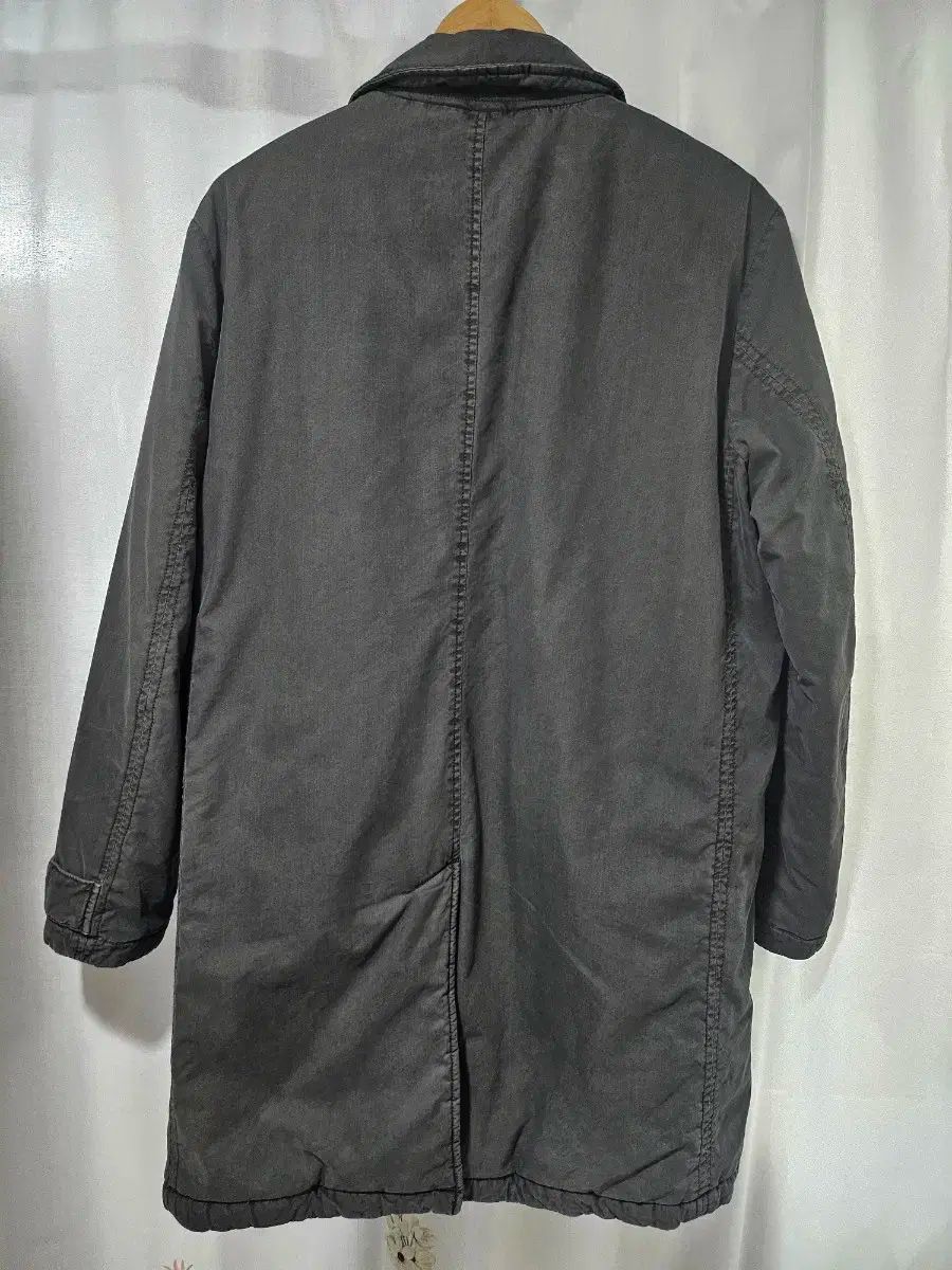 シリーズ ピグメント ダイング グースダウン コート グレー 100