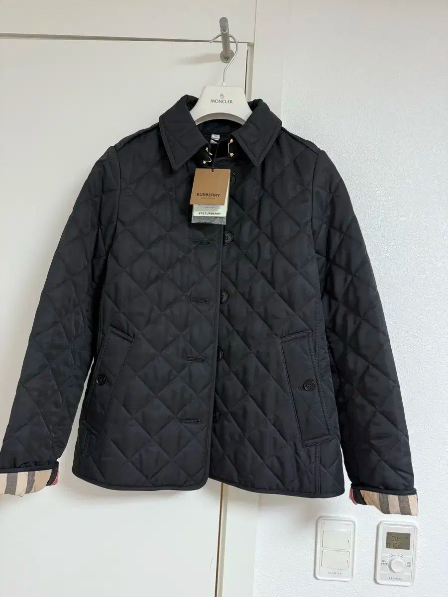 バーバリー キルティング フランクCrazyB S ブラック