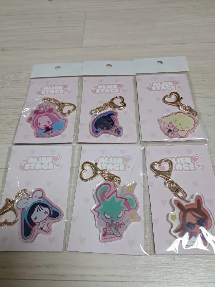 進化的な まとめ エイステ うさぎ キーホルダー 6種 達成