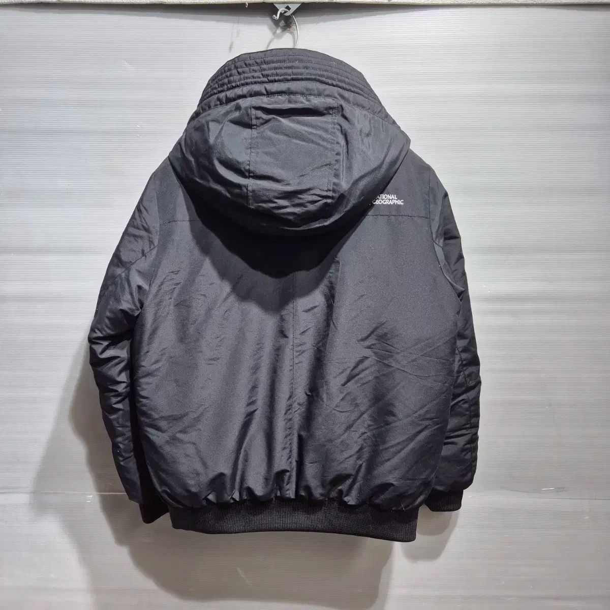  ナショナルジオグラフィック ブラック ダウン アウター キッズ その他 ジャケット ブルゾン