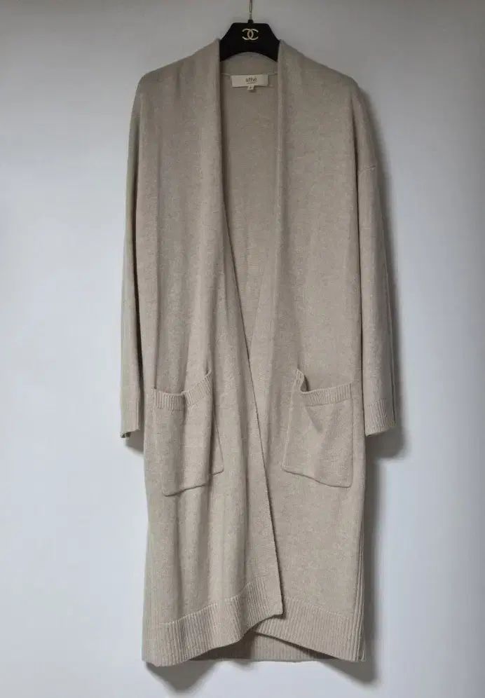 ヴァネッサ ブリューノ アッテ カシミア 100 ロング オープン カーディガン F