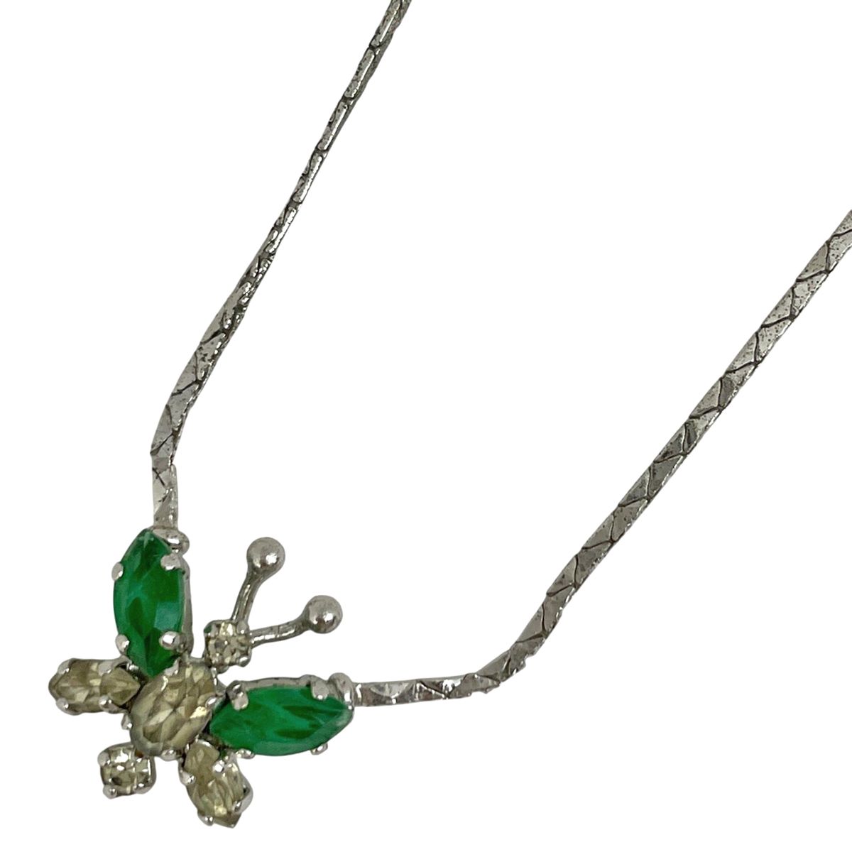 クリスチャンディオール Christian Dior バタフライモチーフ ライン 