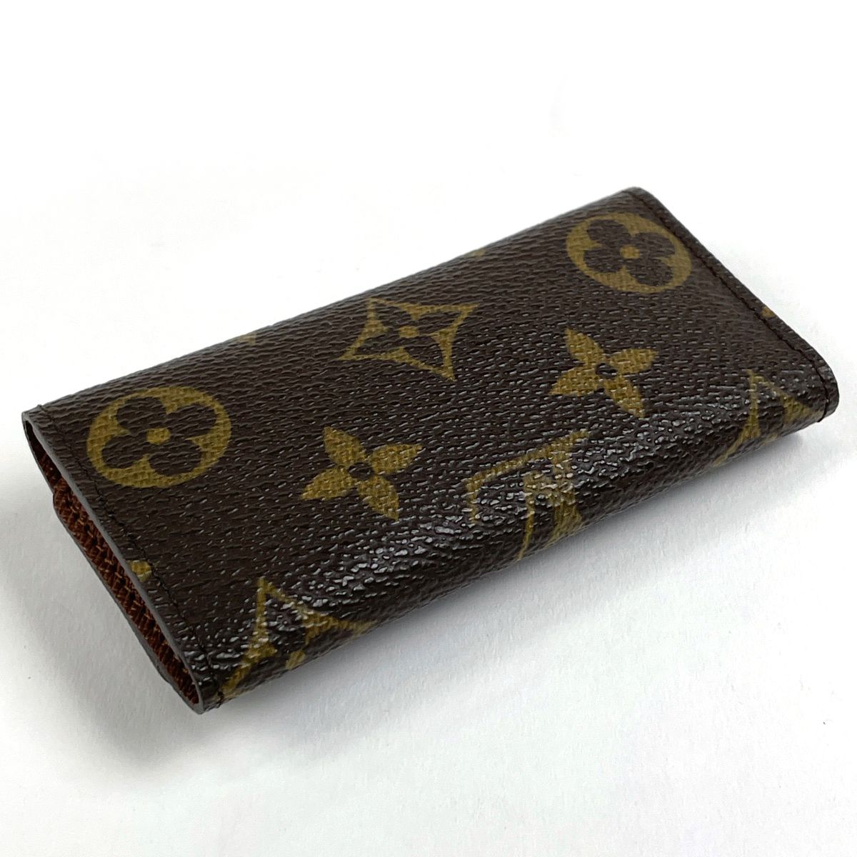 ルイ ヴィトン Louis Vuitton ミュルティクレ 4 鍵入れ キーフック キーホルダー キーケース モノグラム ブラウン M69517 レディース