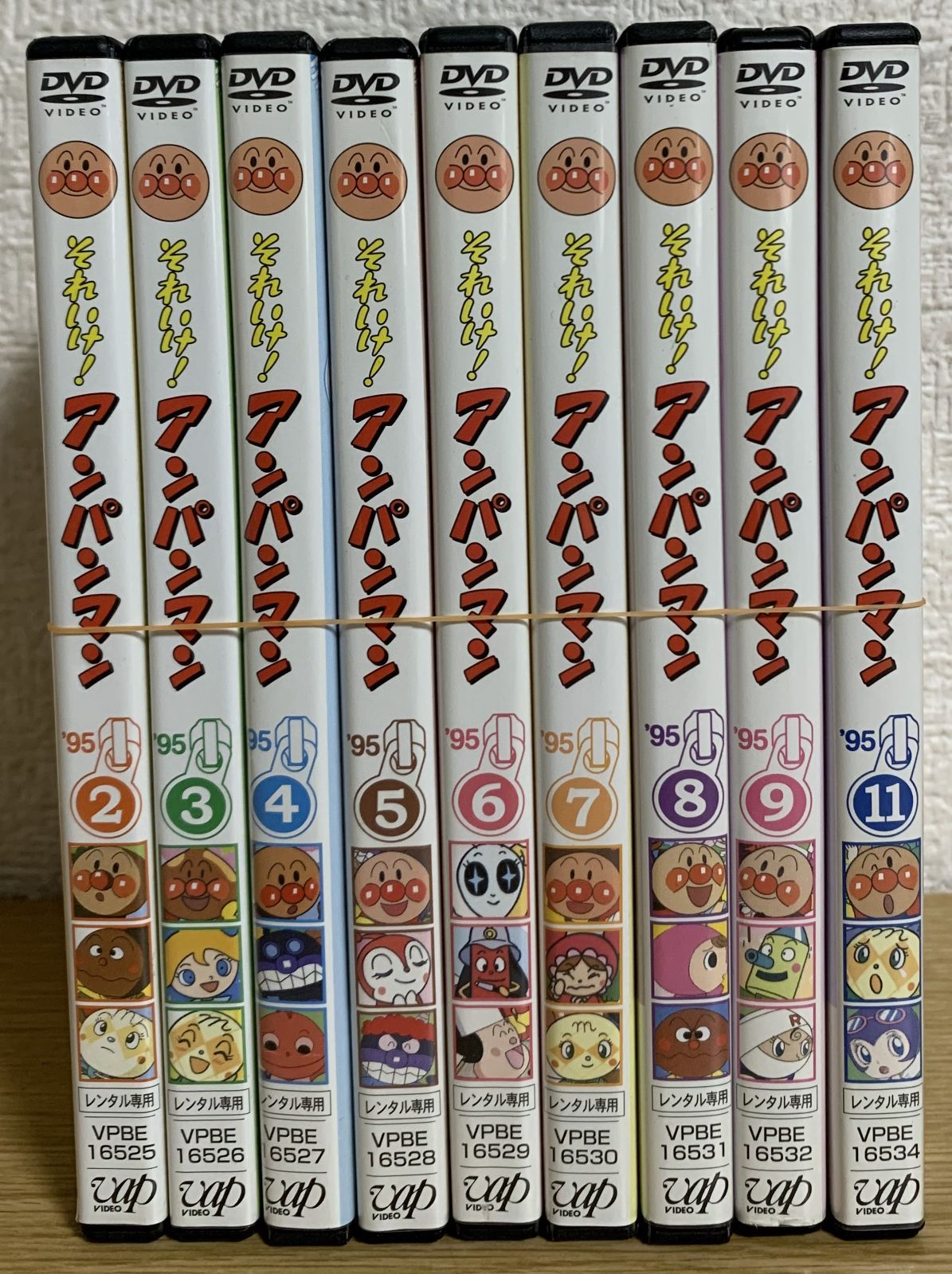 それいけ!アンパンマン '95 DVD全9巻セット - メルカリ