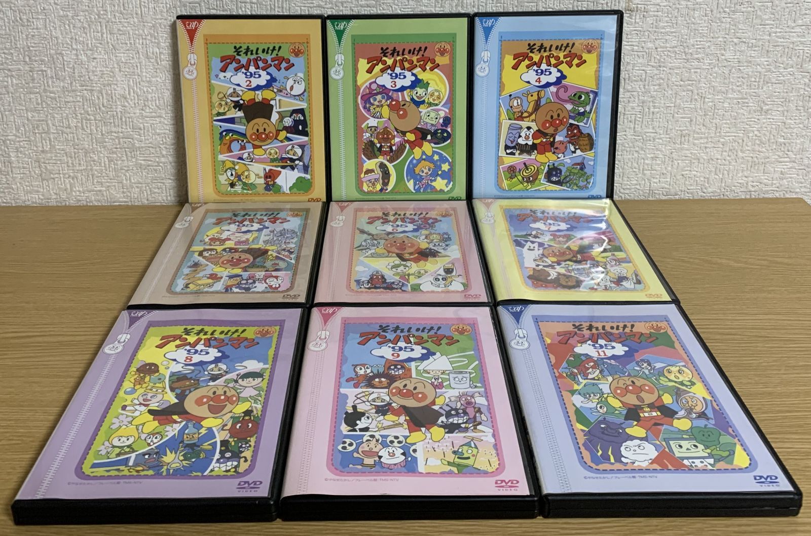 それいけ!アンパンマン '95 DVD全9巻セット - メルカリ