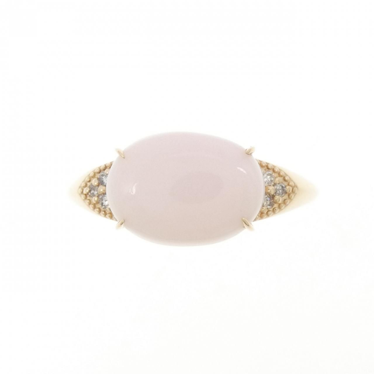 アガット マザーオブパール リング