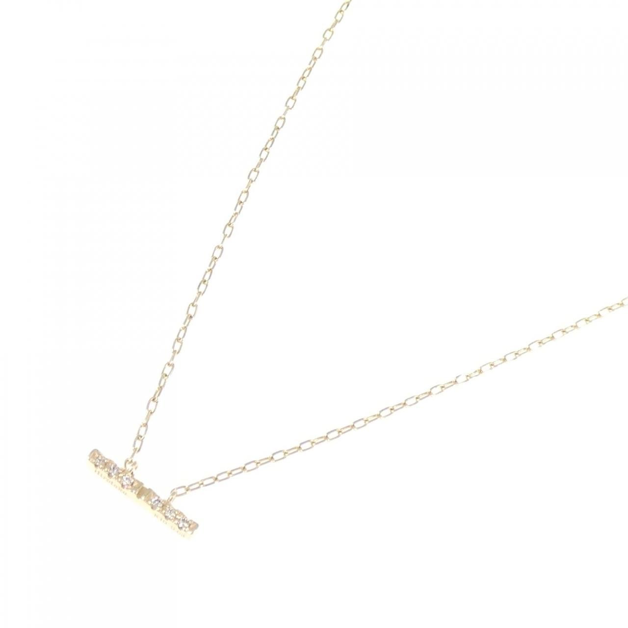 ヒロタカ トラペーズ ネックレス 0.03CT
