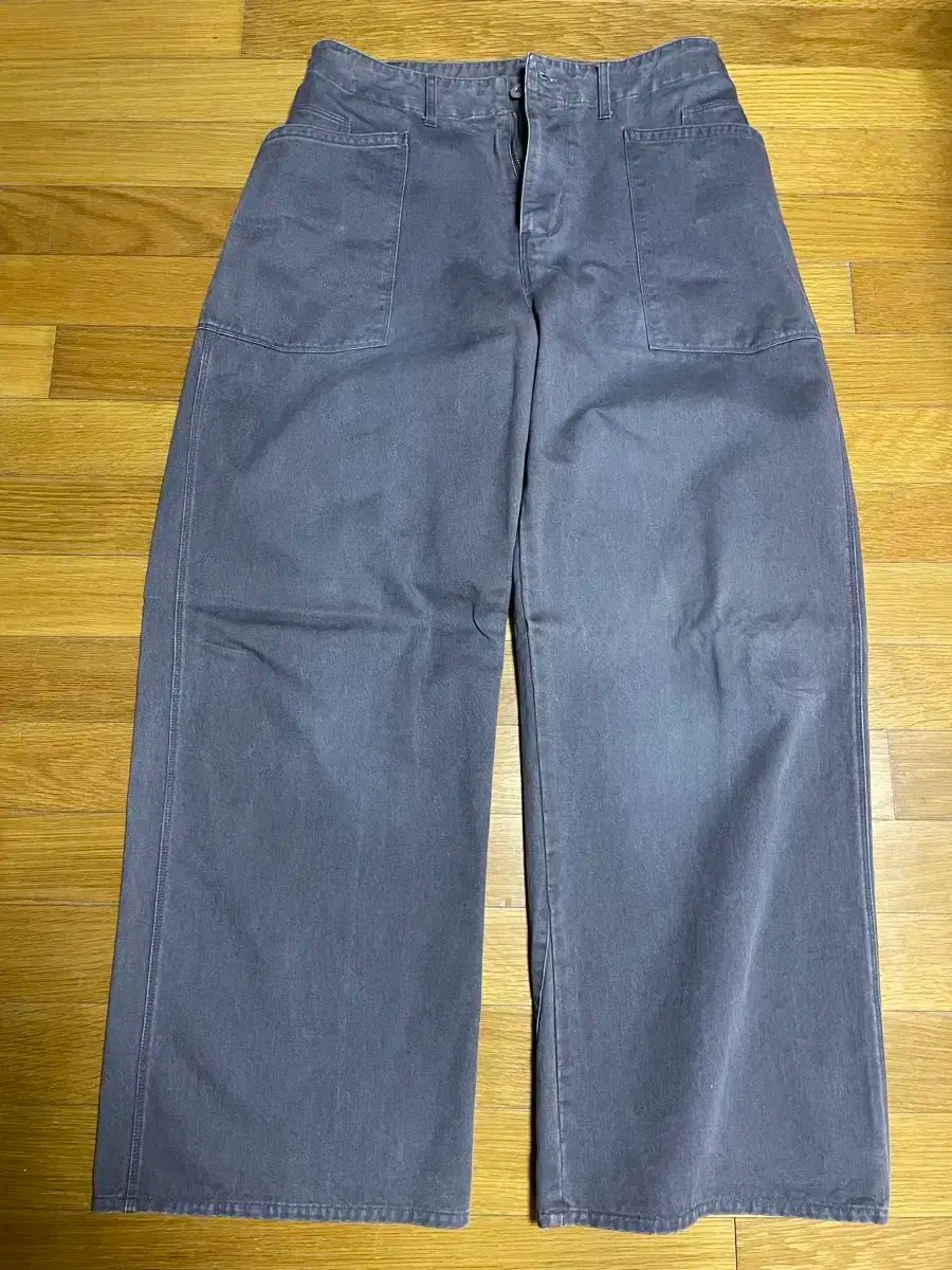 3 ポリテルコットン ファティーグ ミッドグレー