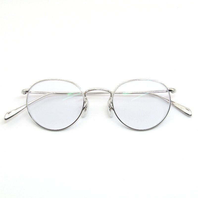OLIVER PEOPLES オリバーピープルズ メガネフレーム Gallaway 度入り オプテックジャパン期 ギャラウェイ S シルバー 61003991