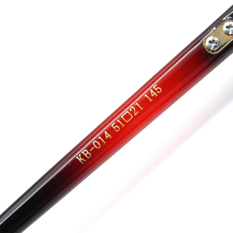 Ptolemy48 トレミー48 メガネフレーム KB-014 King Buffalo キングバッファロー ブロウ ウェリントン 水牛角 RD 61003999 WWW_SMP1DAWEKUDUS_SCH_ID