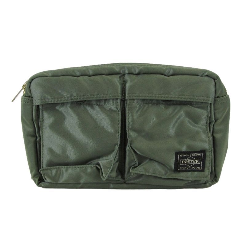PORTER ポーター ウエストバッグ タンカー 622-68723 TANKER WAIST BAG ショルダーバッグ ウエストポーチ セージグリーン 24005597