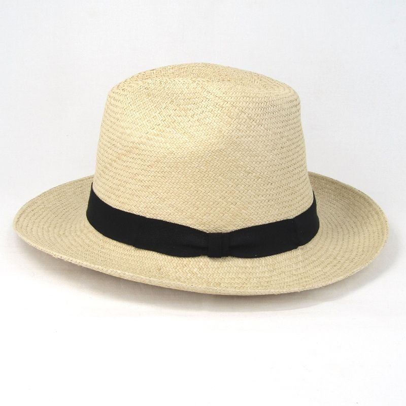 Mighty Shine マイティシャイン ストローハット パナマ 1172016 L 61 cm ワイドブリム 中折れ トキヤ草 ナチュラル