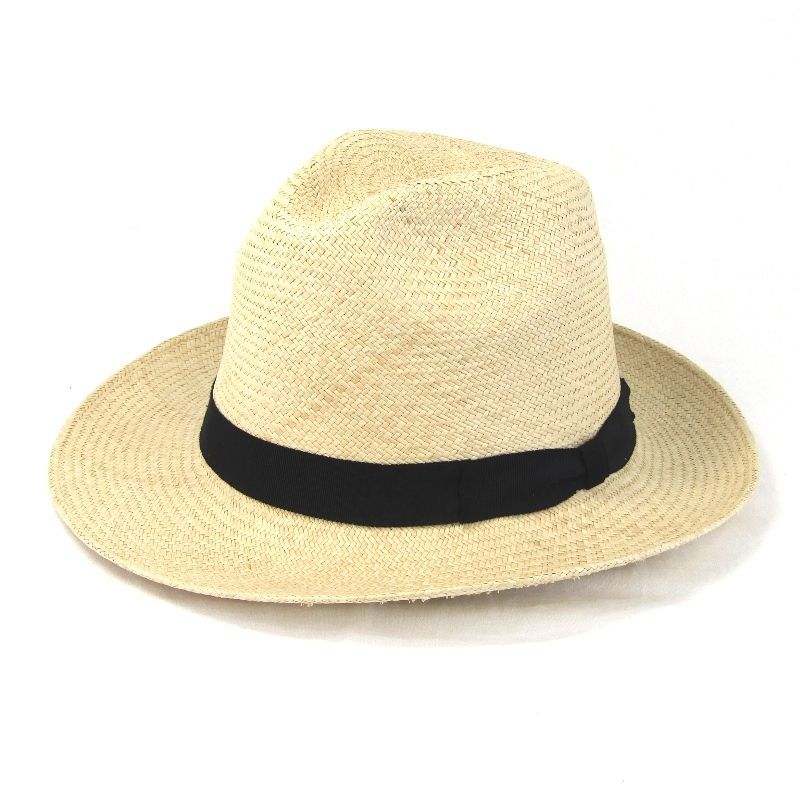 ♥ Mighty Shine マイティシャイン ストローハット パナマ 1172016 L 61cm ワイドブリム 中折れ トキヤ草 ナチュラル 54000023