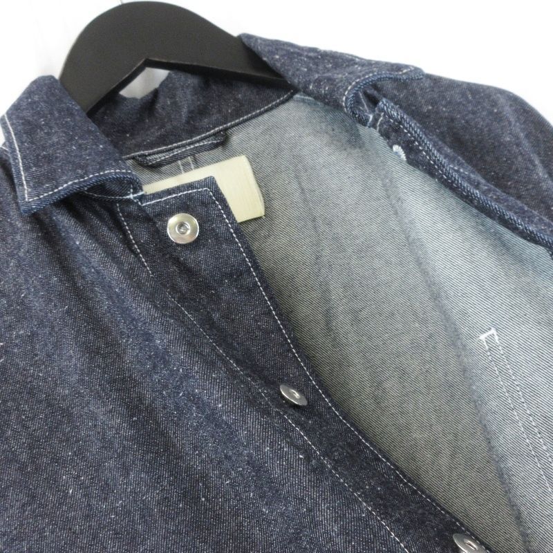 未使用 INNAT インアット SILK DENIM WORKJACKET INNAT04-J03 ワーク  