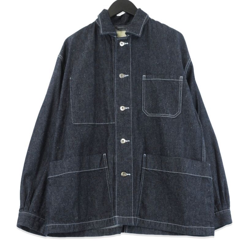 未使用 INNAT インアット SILK DENIM WORKJACKET INNAT04-J03 ワーク  