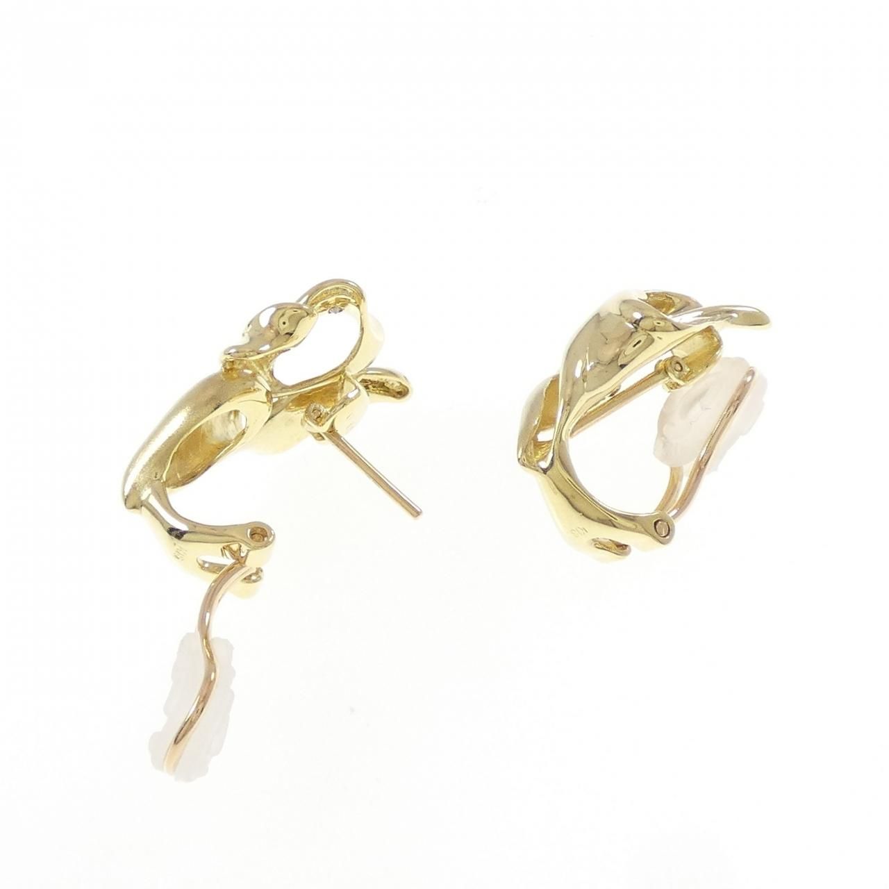 K18YG ダイヤモンド ピアス イヤリング 0.10CT FORTGASGNV_COM_BR