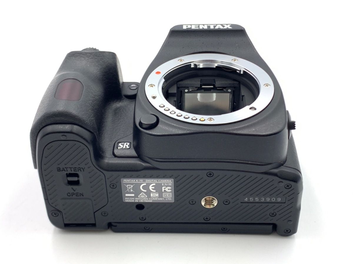 デザイン・サイズが豊富。 ペンタックス K-70 ボディ ブラック 見栄えのする