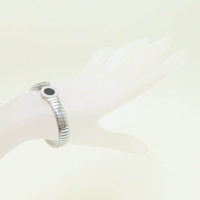 BVLGARI ブルガリ ブルガリブルガリ トゥボガス バングル オニキス #M