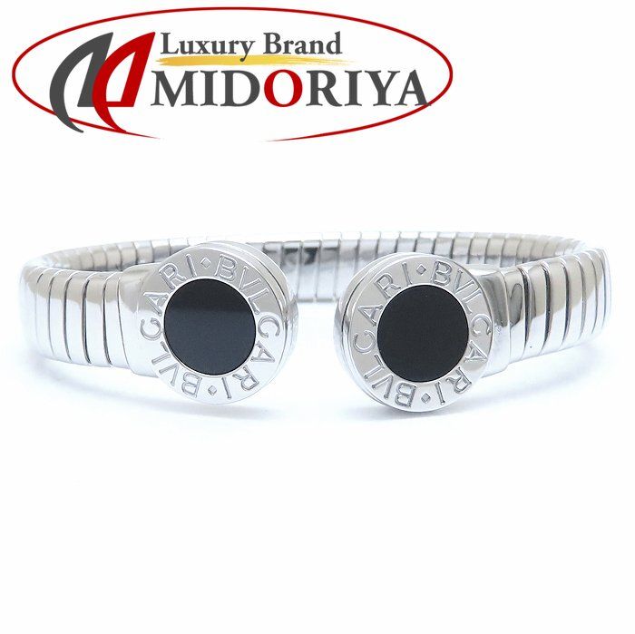 BVLGARI ブルガリ ブルガリブルガリ トゥボガス バングル オニキス #M