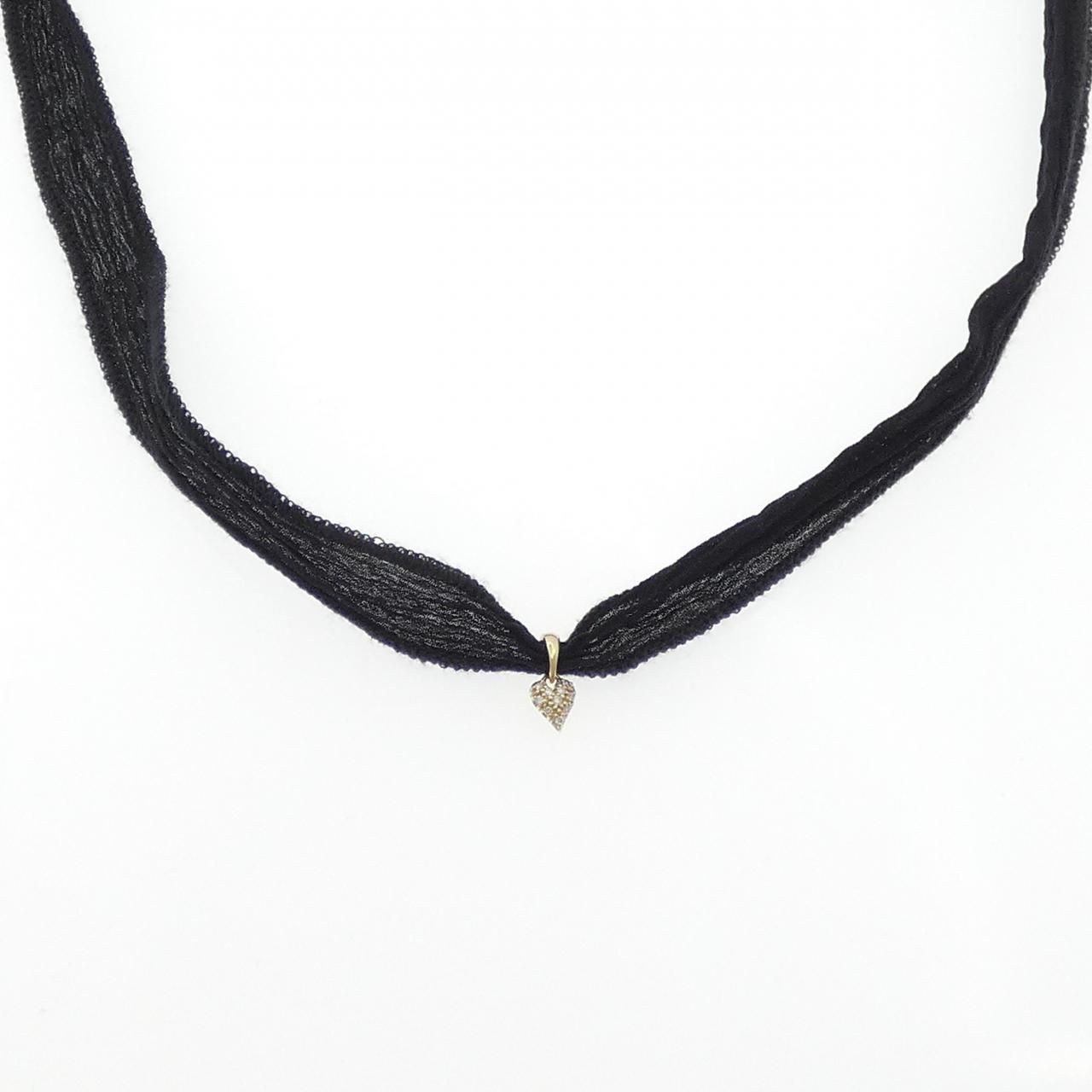 ミズキ ハート ダイヤモンド ネックレス