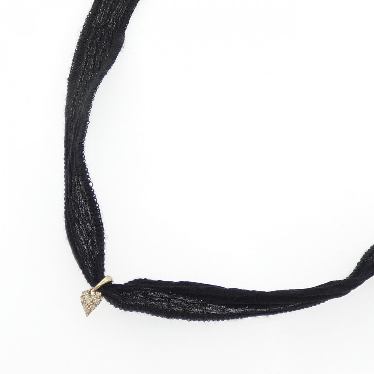 ミズキ ハート ダイヤモンド ネックレス